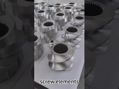 Bimetalen schroefvat voor kleine injectievormmachines van kunststof