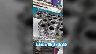 Extruderonderdelen kneedblokken