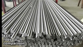 Vergelijking van KCF-staven