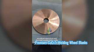 CuCrZr laswiel blanks