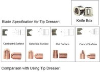 Gepersonaliseerde handleiding tip dresser lemmenhouder voor snijweerstand las elektrode tip dresser accessoire