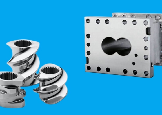 De bimetaal of Parallel Tweelingschroefvat van Nitrided voor Extrudermachine