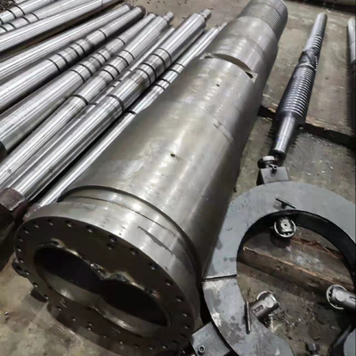 De kegel Tweeling Bimetaalschroef van Nitrided van het Schroefvat voor Extrudermachine
