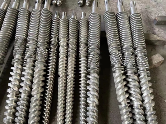 Bimetaal Kegel Dubbele Vat en Schroef voor Plastic de Extrudermachine van pvc