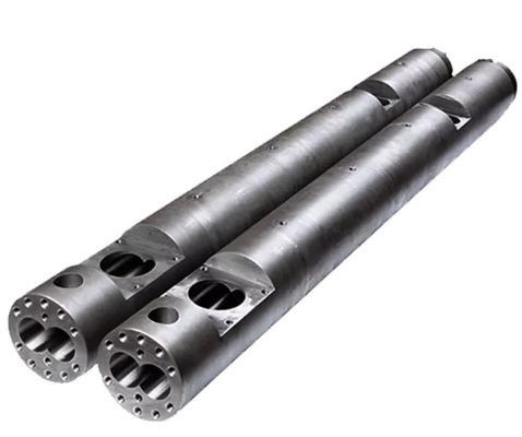 Bimetaal Parallel Tweelingschroefvat voor Plastic Extrudermachine