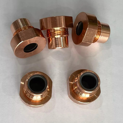 KCF Sleeve Bolt Voor Stud Welding Electrodes Custom Grootte / Ontwerp CuCrZr Voor Carbon Steel Plaat