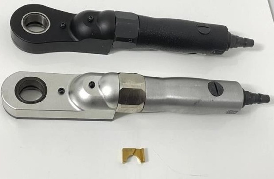 Spotsoldering elektrodepuntdresser met cutter en houder handleiding / handheld pneumatische elektrodepuntdresser