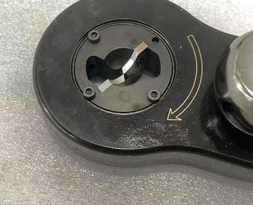 Tweezijdige Pneumatische van de de Opmakersteun van het Luchtuiteinde Diverse Vormen van Laselektroden