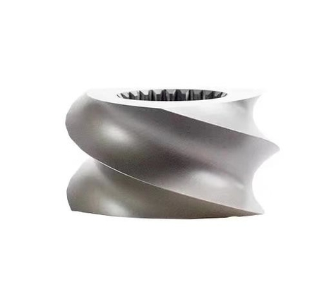 65mm Tweeling de Schroefelement van de Kegel dubbel Extruder voor pvc-Extrudermachine