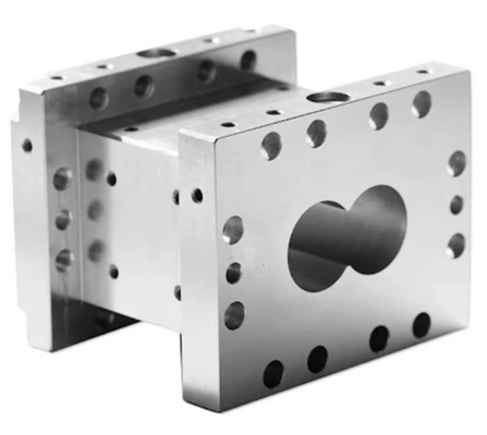 65mm Tweeling de Schroefelement van de Kegel dubbel Extruder voor pvc-Extrudermachine
