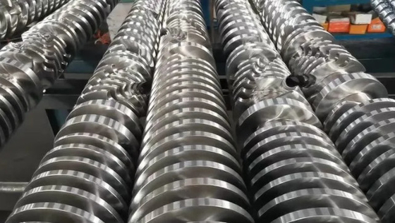 51/105 55/110 92/188 Bimetaal Kegel Tweelingschroefvat voor de Extruder van SPC/Lvt-