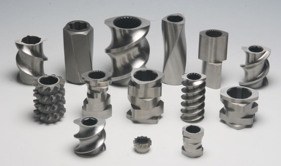 Plastic van het de Extrudervat van de Machines Tweelingschroef van de Schroefelementen de Corrosieweerstand