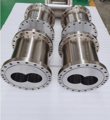 80/156 Tweeling Bimetaal Kegelschroef en van de Vat Tweelingschroef Extruderdelen
