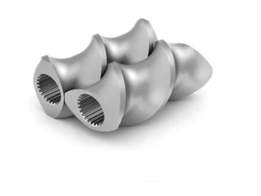 Bimetaal Rubber Dubbel de Schroefvat van Extrudervervangstukken voor Plastic Vuller