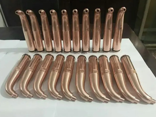 Van de de Machineelektrode van het vleklassen van het het Wapenchromium Gevormd Speciaal van het het Zirconiumkoper