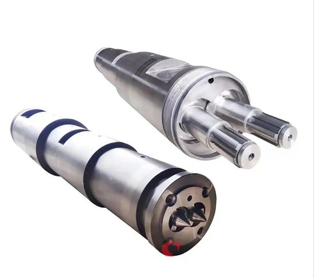 51 / 105 65/132 80/156 pvc Kegel DUBBEL Tweelingschroefvat voor Plastic Extruder