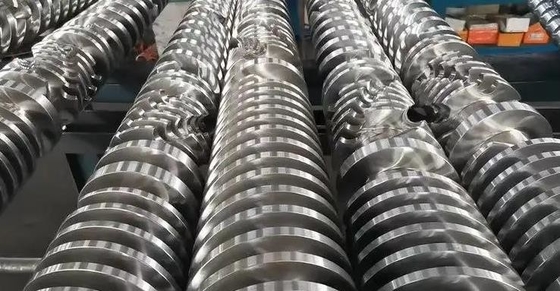 38crmoala het de Kegel Tweelingschroef en Vat van het legerings Structurele Staal voor het Profiel van pvc WPC