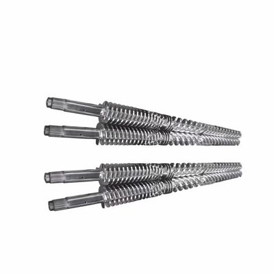 51/105 65/132 80/156 Kegel Tweelingschroefvat van Nitrided voor Extrudermachine