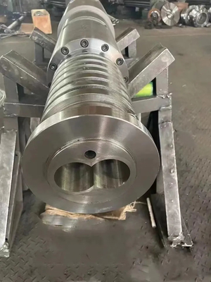 38CrMoALA Nitriding Kegel Tweeling Dubbel Schroef en Vat voor pp