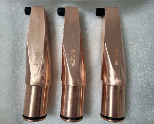 De Materiële Elektroden die van CUCRZR Kanonwapen/Bent Shank For Spot Welding lassen