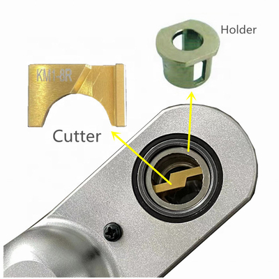Pneumatische GLB-Uiteindeopmaker met Snijdersbladen km1-6-8R km1-6-6.5R en Houder