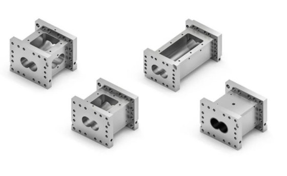 Parallelle Tweeling Plastic Extruderschroef en Vat Veelvoudig Voer