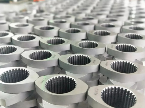 Grote diameter Zk320 Twin Screw Elementen met slijtvastheid van bimetallisch legeringsmateriaal