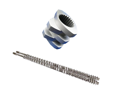 38crmoia materiaal nitried en bimetallisch parallel tweeschroefvat voor PVC-platen