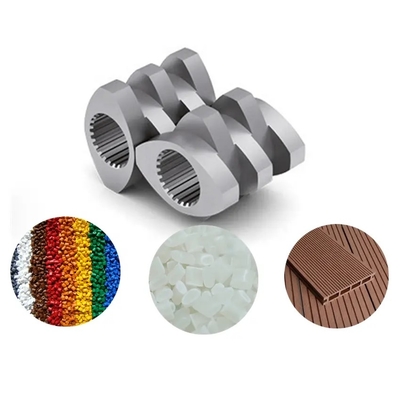 D2 Schroefelementen van staal-extruder met corrosiebestendigheid voor de masterbatchindustrie