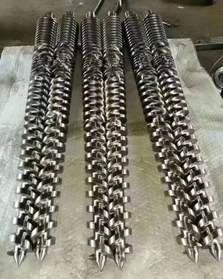 Schroefvat / kegelvormige tweelingschroefvat / extruder schroefvat voor pijplextrusie