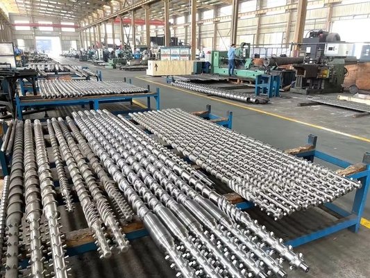 Schroefvat / kegelvormige tweelingschroefvat / extruder schroefvat voor pijplextrusie