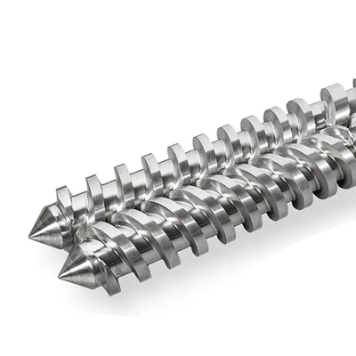 Van de de Pijpextruder van pvc UPVC van het de Schroefvat de Dubbele Hoge Output voor Pvc-Machinesdelen