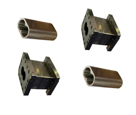 Plastic Extrusion Machine Barrel And Screw Compounding Co-rotating Bimetallic Parallel Twin Screw Barrel