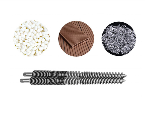High Output 100mm schroef en loop voor plastic buis extrusie machine