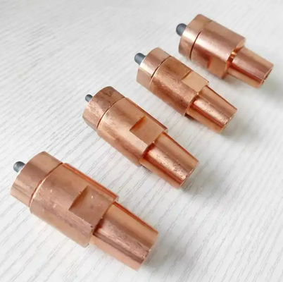 Duurzaam met behulp van verschillende KCF Guide Pin Spot Nut Welding Electrodes KCF Pin
