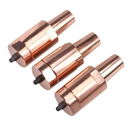 KCF Sleeve Bolt Voor Stud Welding Electrodes Custom Grootte / Ontwerp CuCrZr Voor Carbon Steel Plaat