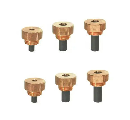 KCF Sleeve Bolt Voor Stud Welding Electrodes Custom Grootte / Ontwerp CuCrZr Voor Carbon Steel Plaat