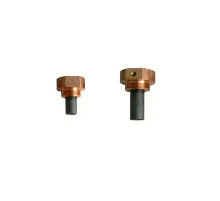 KCF Sleeve Bolt Voor Stud Welding Electrodes Custom Grootte / Ontwerp CuCrZr Voor Carbon Steel Plaat