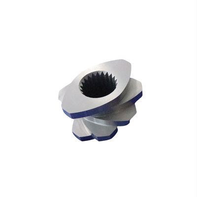 Korrosiebestendige bimetalen schroefelementen en loop voor kunststofextruder van masterbatch fluorrubber