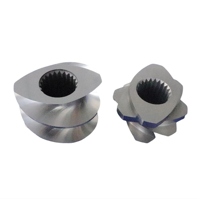 Korrosiebestendige bimetalen schroefelementen en loop voor kunststofextruder van masterbatch fluorrubber