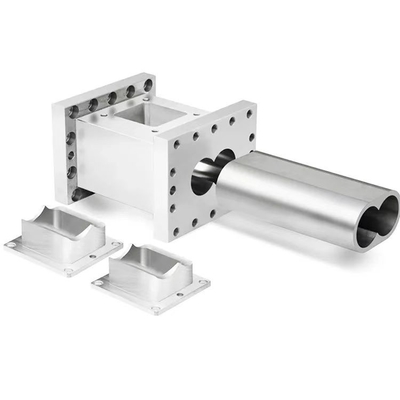 PTFE ETFE FEP PFA PVDF Plastic extruder onderdelen slijtvast Volledige set Bimetalen schroefsegmenten Loop En Liner