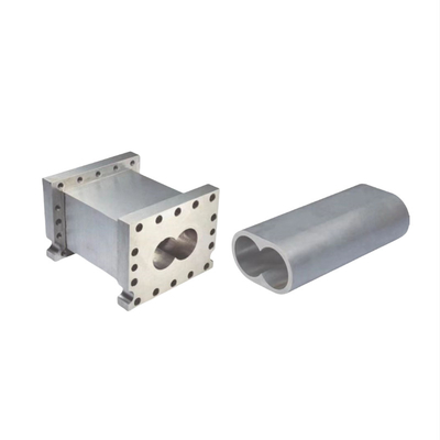 PTFE ETFE FEP PFA PVDF Plastic extruder onderdelen slijtvast Volledige set Bimetalen schroefsegmenten Loop En Liner