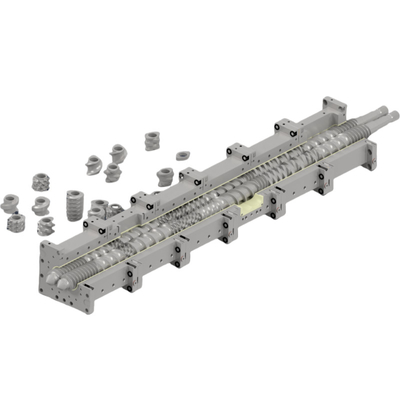 High Performance Bimetallic Barrel voor High Wear Extrusion