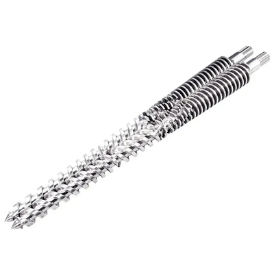 Geavanceerde twee-schroef-extruderonderdelen Hoogsnelheidsinstrument staal anti-corrosie staal voor snelle en uniforme verwarming