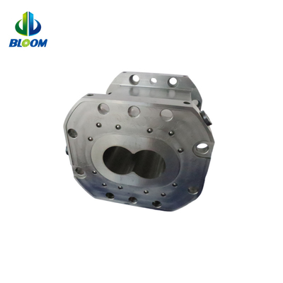 Anti slijtage en corrosie schroefvat en voering Plastic Twin Screw Extruder Elementen om de productie van plastic recycling te verbeteren