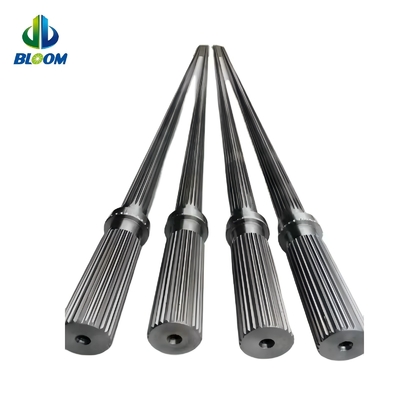 Super Anti Wear Plastic Extruder Accessoires Schroefas voor Masterbatch en Polymer Productie