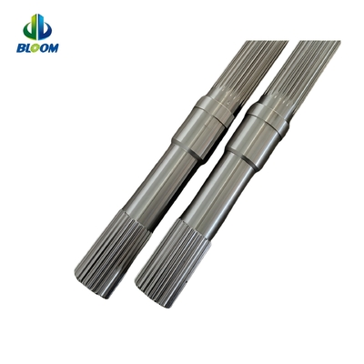 Super Anti Wear Plastic Extruder Accessoires Schroefas voor Masterbatch en Polymer Productie
