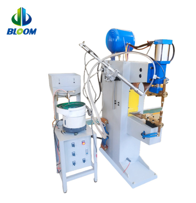 High Performance Resistance Spot Welder met trillende schaalvoeder en automatische moervoeder