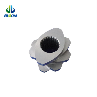 Parallelle co-roterende twee-schroef plastic extruder kobalt legering schroef voor PEEK PVDF