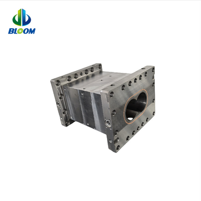 W6MO5CR4V2 Plastic Extruder Barrel voor Twin Screw Extruder LDPE/HDPE/PP Film Blaas extruder Bimetallic schroefvat
